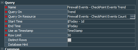 Query Events Trend General