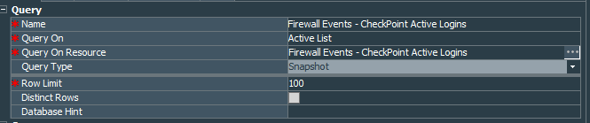 Active List Query General